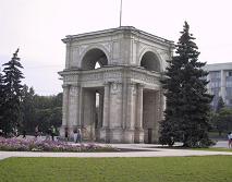 Victory Arch in Chisinau